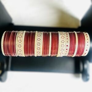 60pc Indian Punjabi bridal bangles/choora Accessories